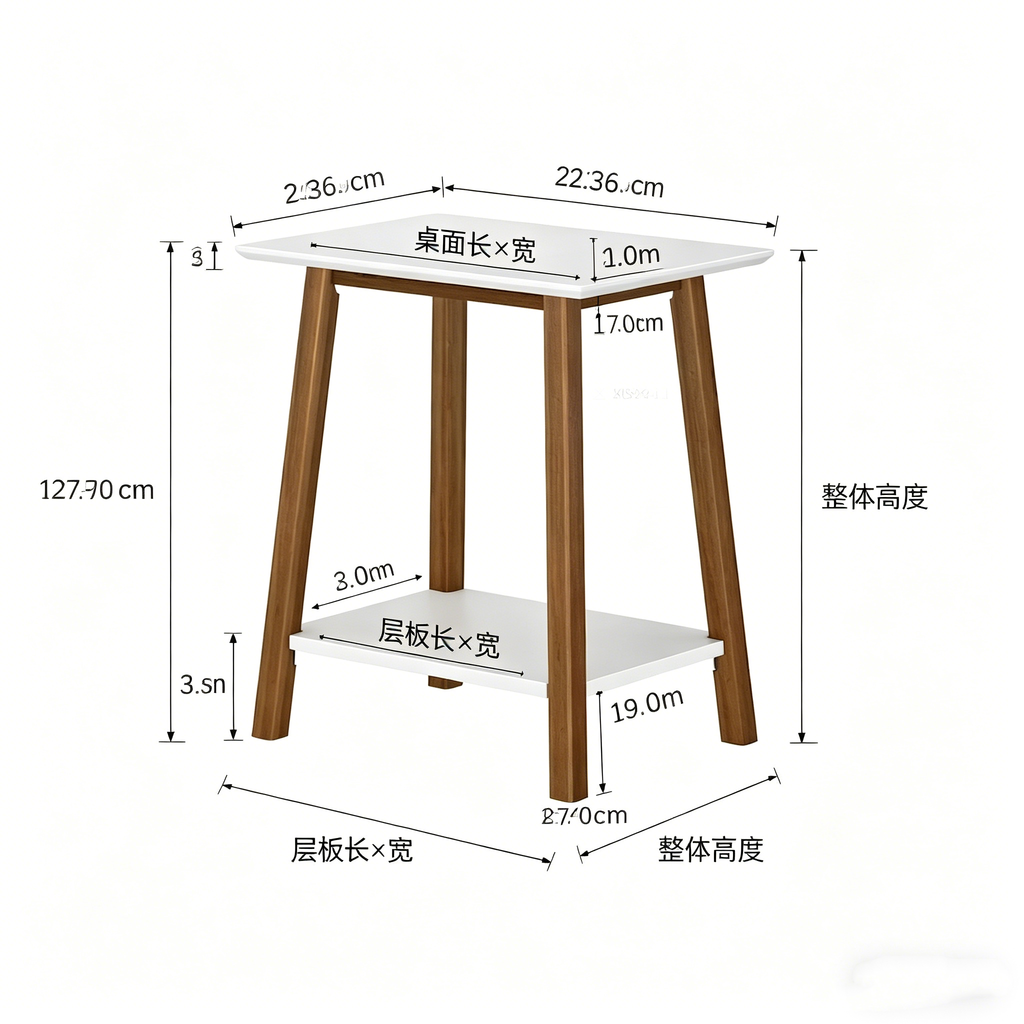 Table d'appoint moderne de style médiéval