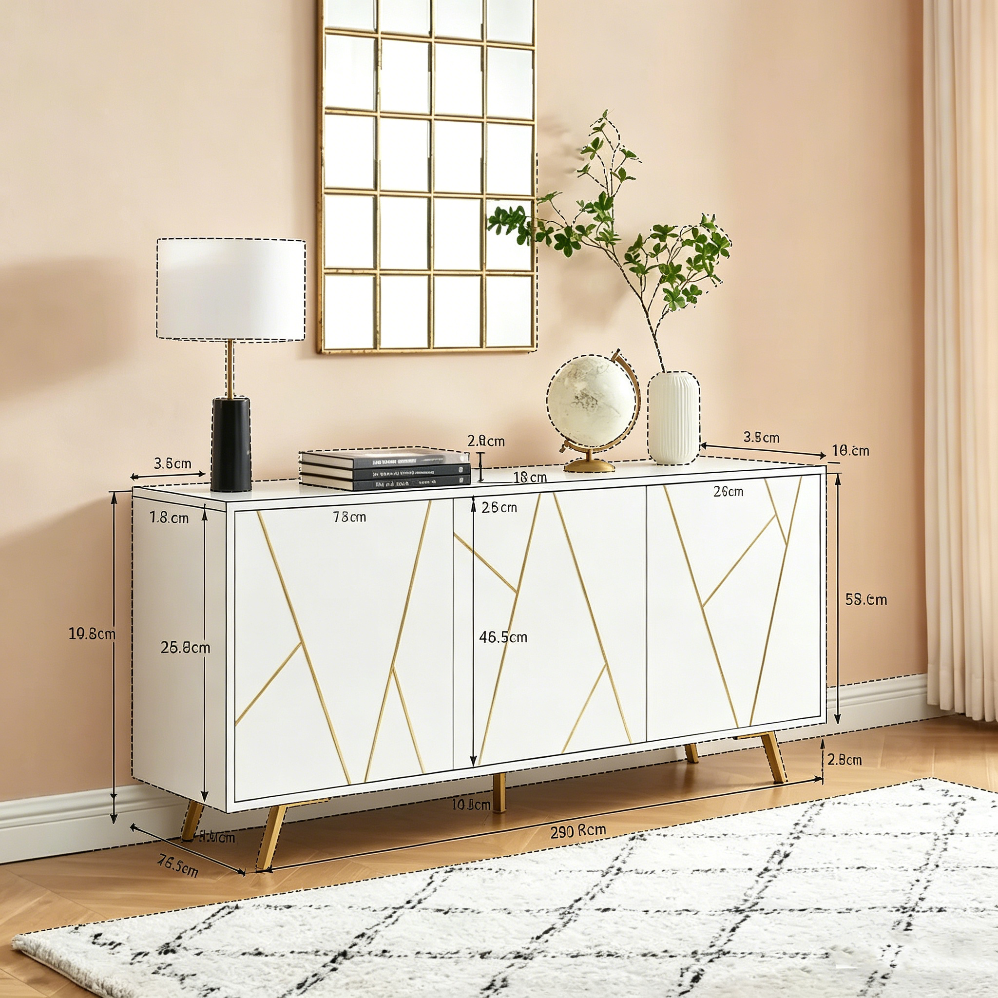 63 Buffets et Bahuts en Bois Meuble de Rangement
