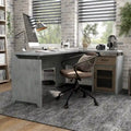 Bureau d'angle multifonctionnel de 63 pouces
