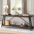 Console/Table de Canapé en Bois Extra Longue de 70,9 Pouces pour Entrée