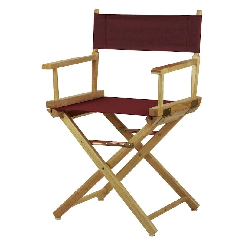 Chaise de réalisateur 18 pouces Natural Frame