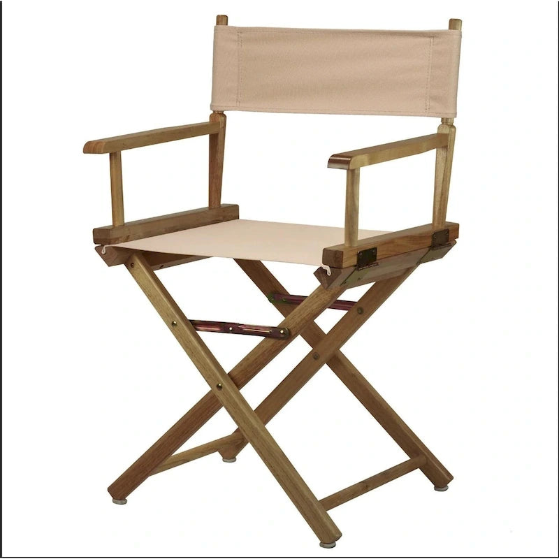 Chaise de réalisateur 18 pouces Natural Frame