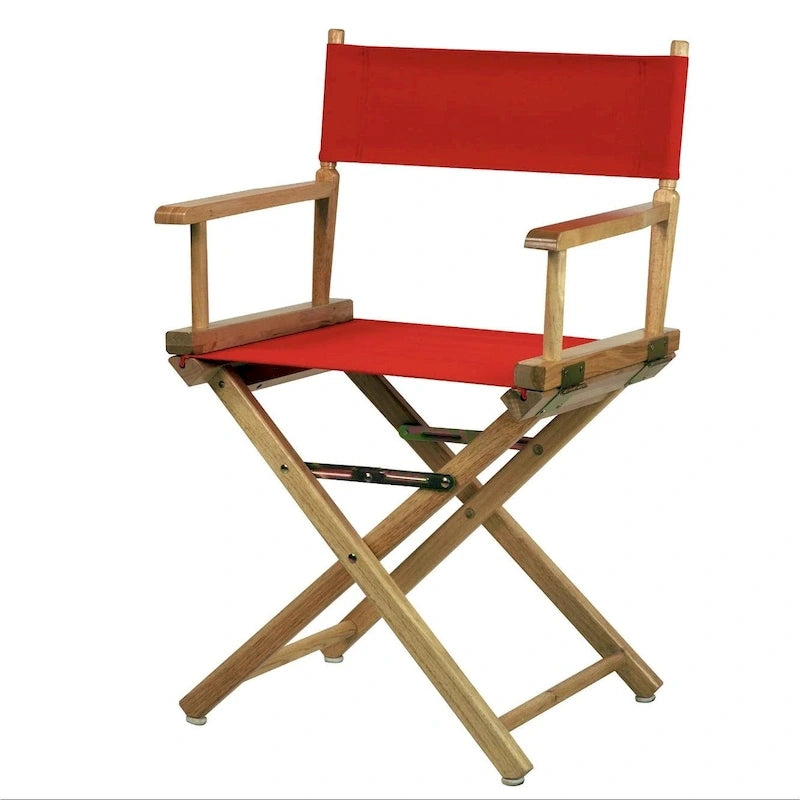 Chaise de réalisateur 18 pouces Natural Frame