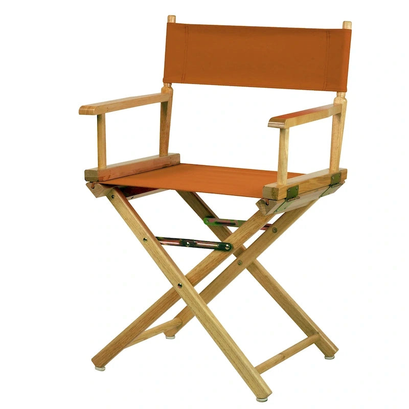Chaise de réalisateur 18 pouces Natural Frame