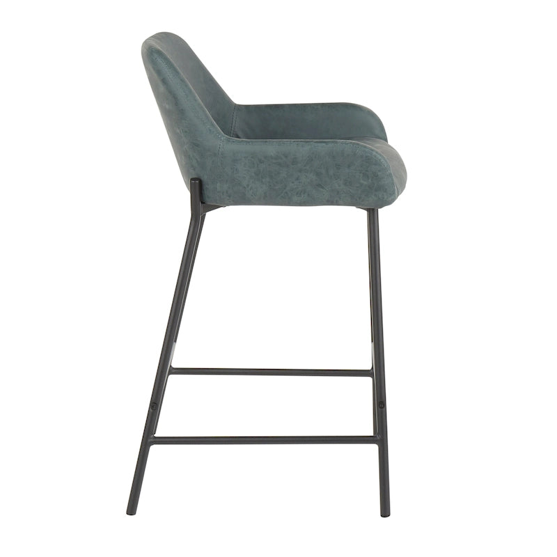 Tabourets de bar style industriel (lot de 2)