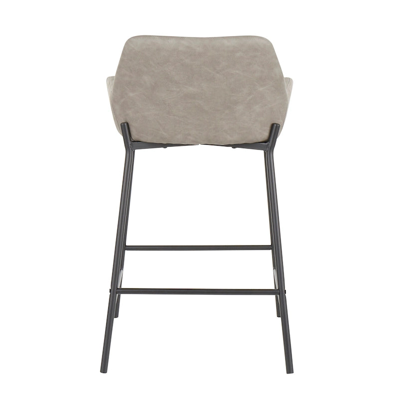 Tabourets de bar style industriel (lot de 2)