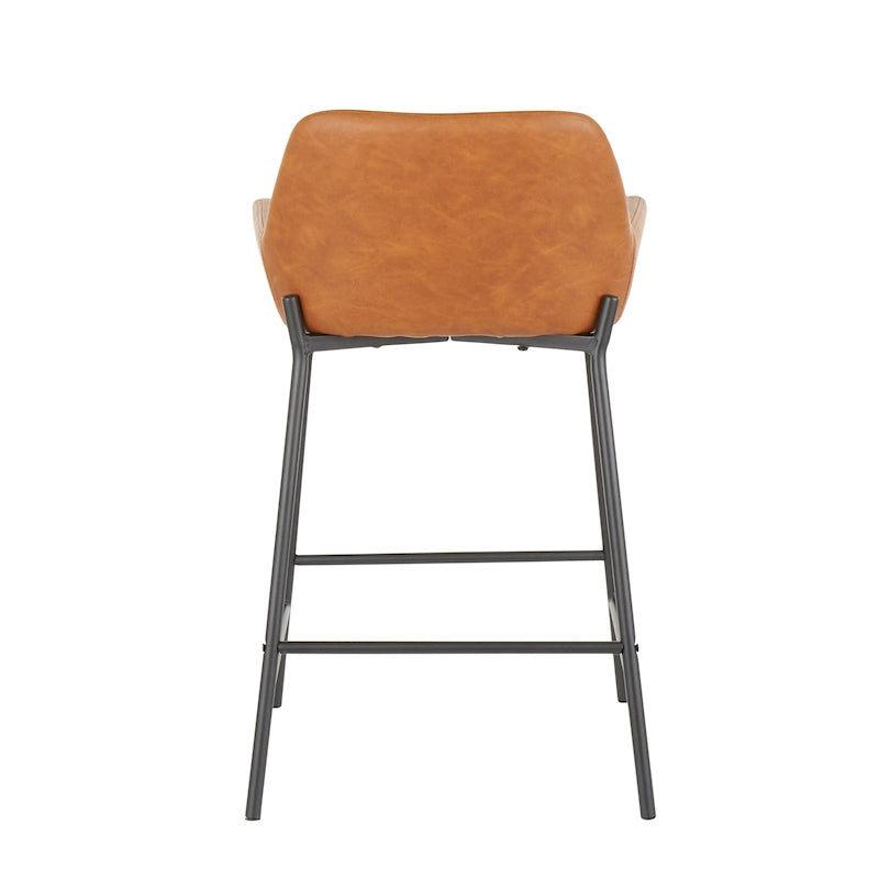 Tabourets de bar style industriel (lot de 2)