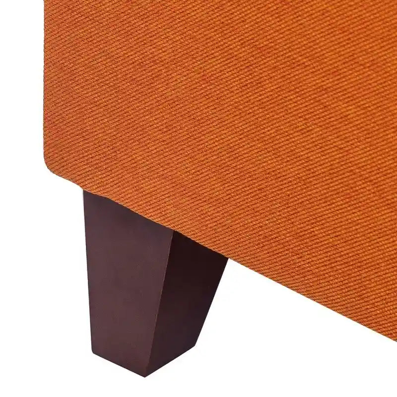 Repose-pieds cubique de style britannique simple