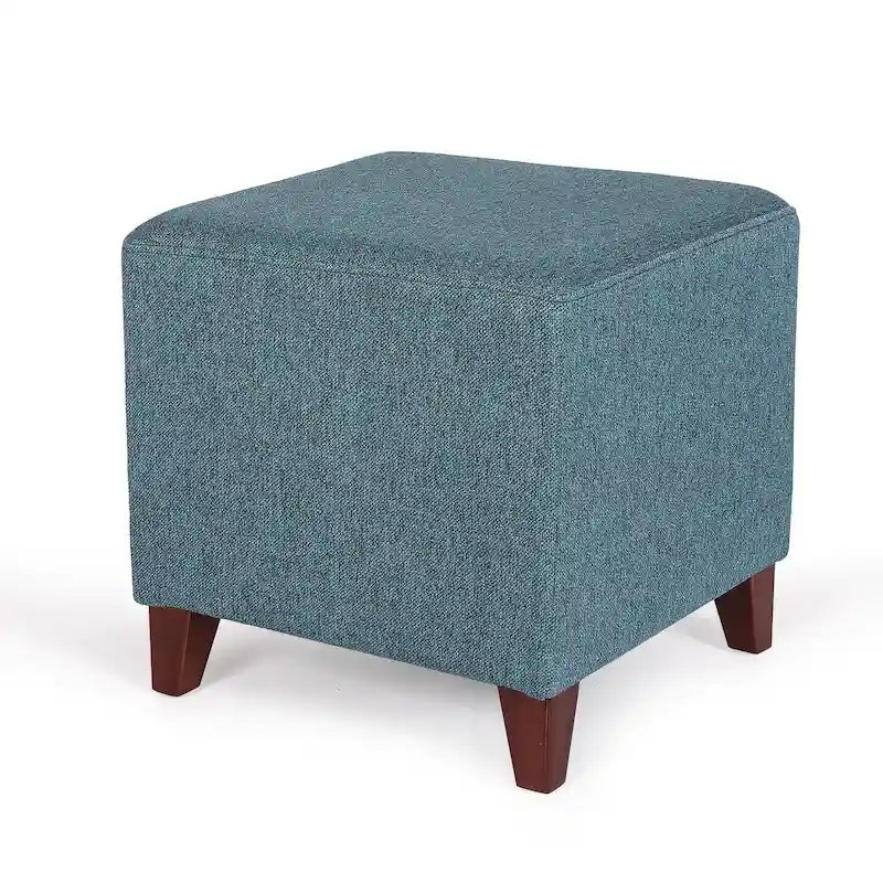 Repose-pieds cubique de style britannique simple