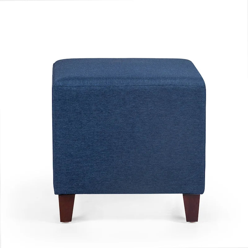 Repose-pieds cubique de style britannique simple