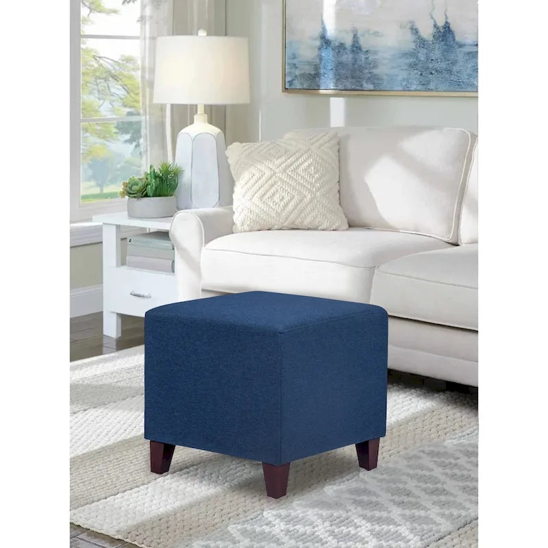 Repose-pieds cubique de style britannique simple