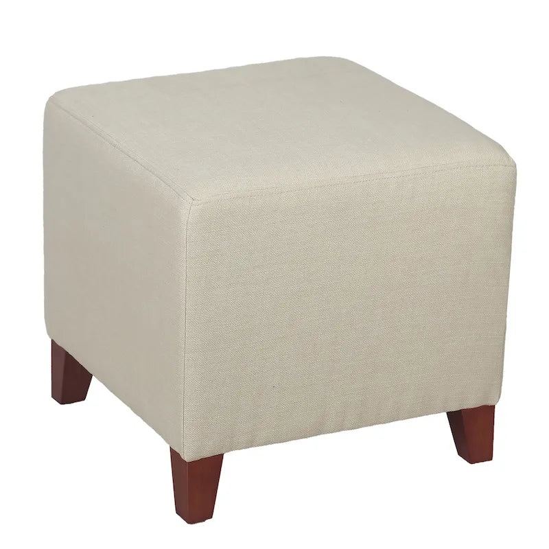 Repose-pieds cubique de style britannique simple