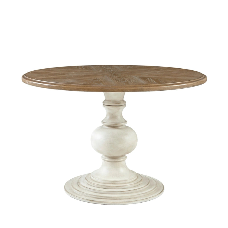 Table à manger à base ronde