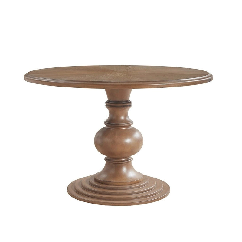 Table à manger à base ronde
