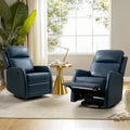 Fauteuil à bascule manuel/fauteuil inclinable pivotant en similicuir moderne