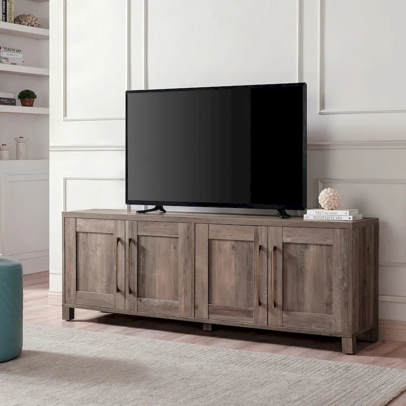 Meuble TV rectangulaire, adapté aux téléviseurs jusqu'à 75 pouces