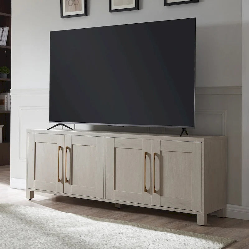 Meuble TV rectangulaire, adapté aux téléviseurs jusqu'à 75 pouces