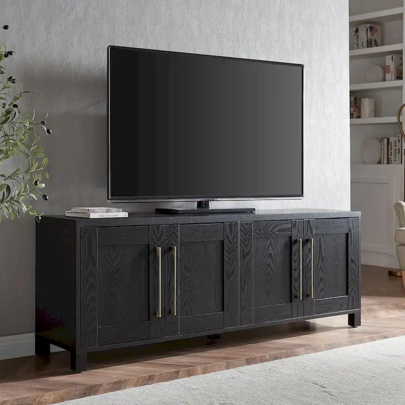 Meuble TV rectangulaire, adapté aux téléviseurs jusqu'à 75 pouces
