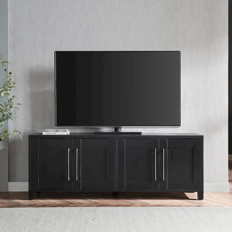 Meuble TV rectangulaire, adapté aux téléviseurs jusqu'à 75 pouces