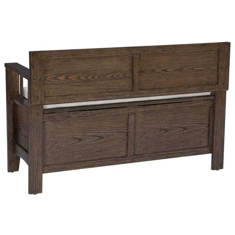 Banc d'entrée coffre en bois Dahlia