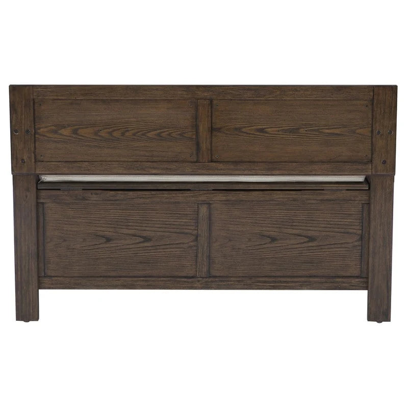 Banc d'entrée coffre en bois Dahlia