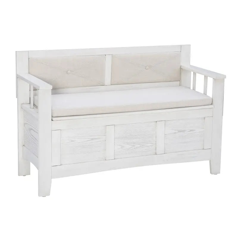 Banc d'entrée coffre en bois Dahlia