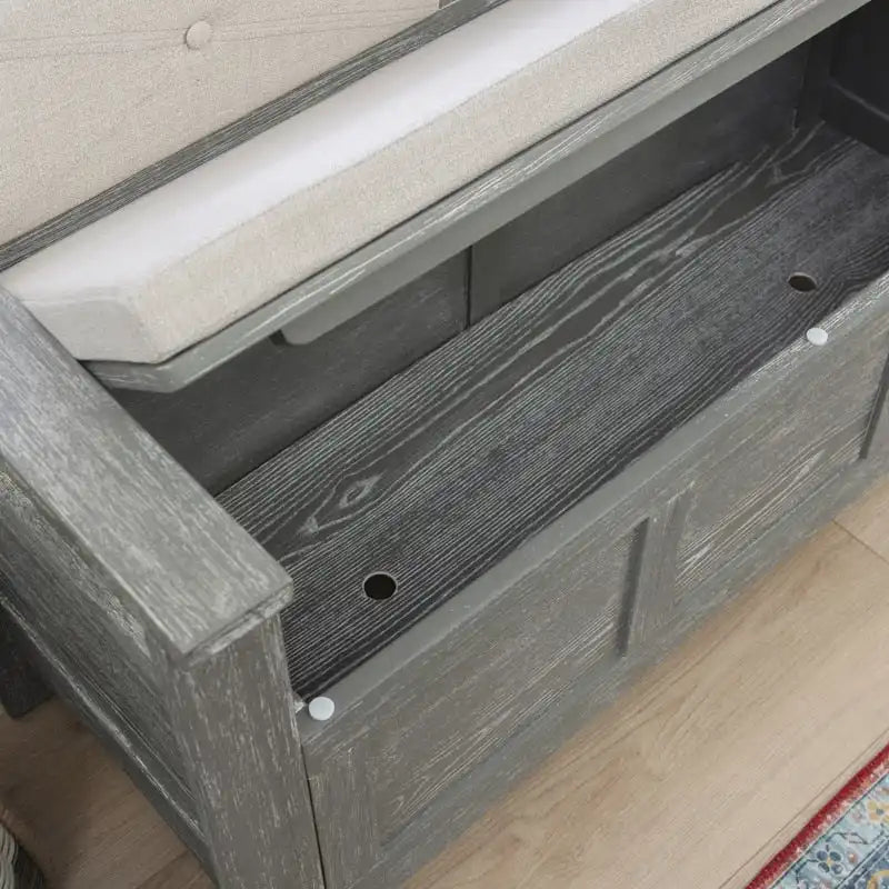 Banc d'entrée coffre en bois Dahlia