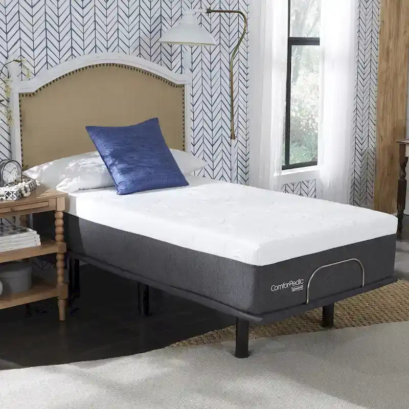 Matelas de 14 pouces et lit réglable
