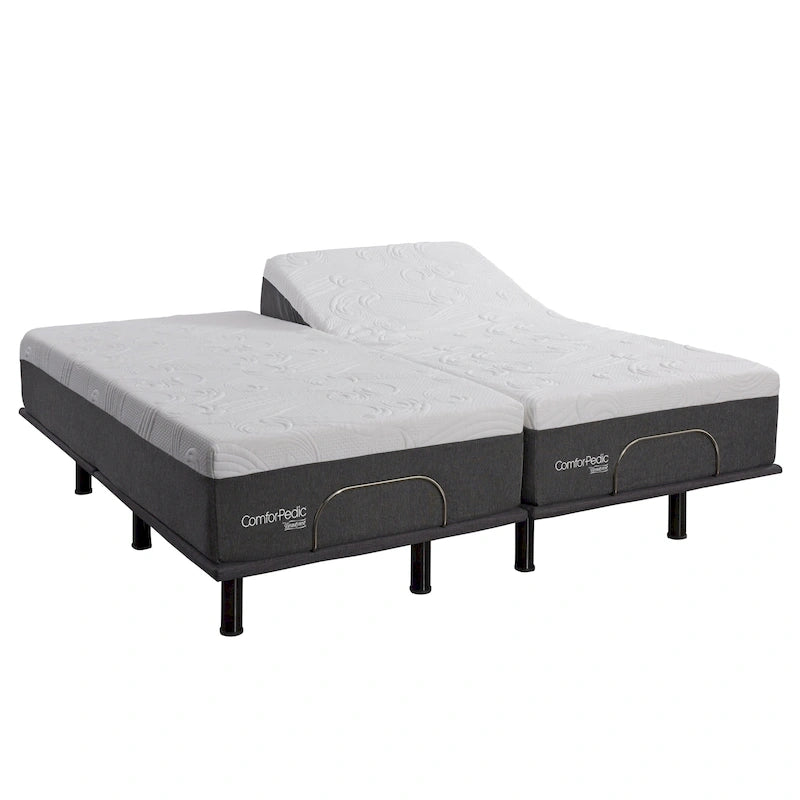 Matelas de 14 pouces et lit réglable