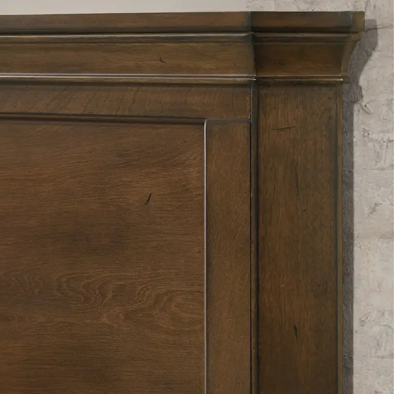 Couleur noyer antique pour meubles de chambre à coucher en bois