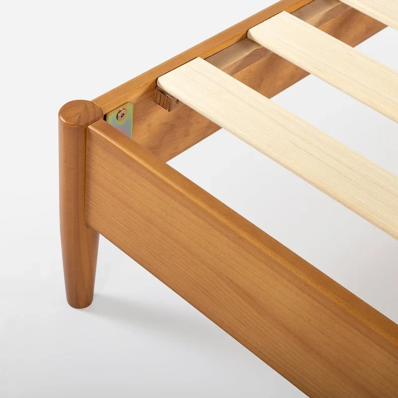 cadre de lit plateforme médiéval en bois