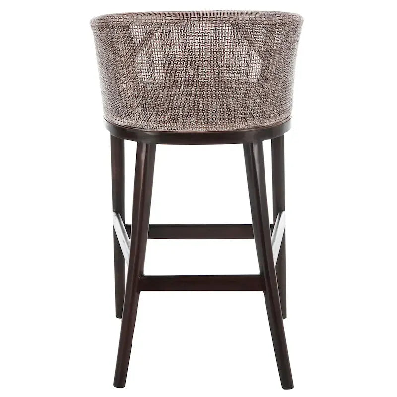 Tabouret de bar en rotin de 76 cm