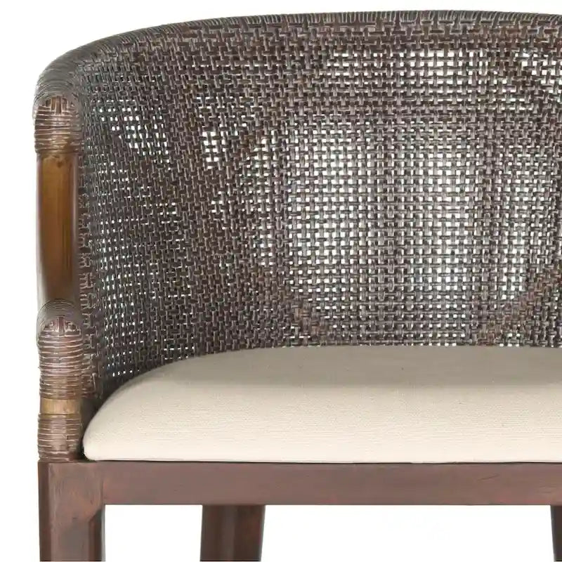 Tabouret de bar en rotin de 76 cm