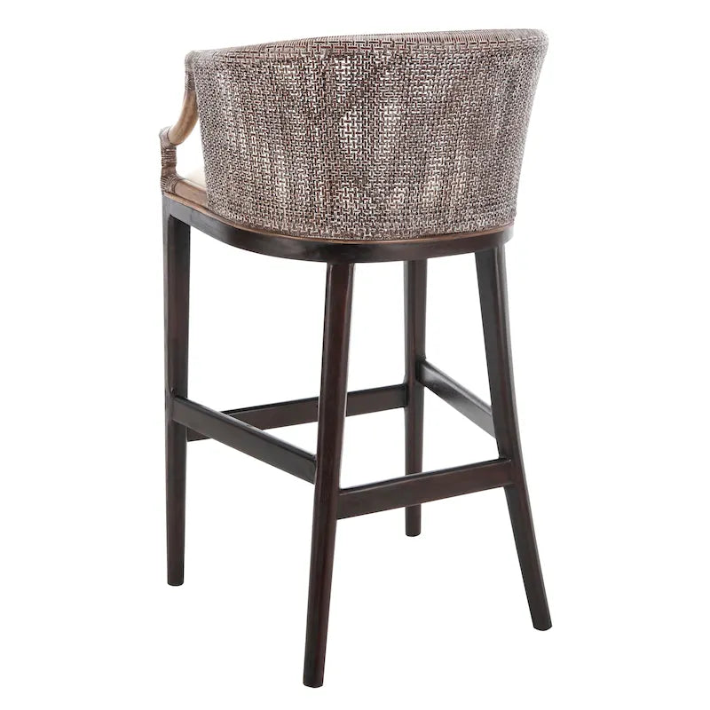 Tabouret de bar en rotin de 76 cm