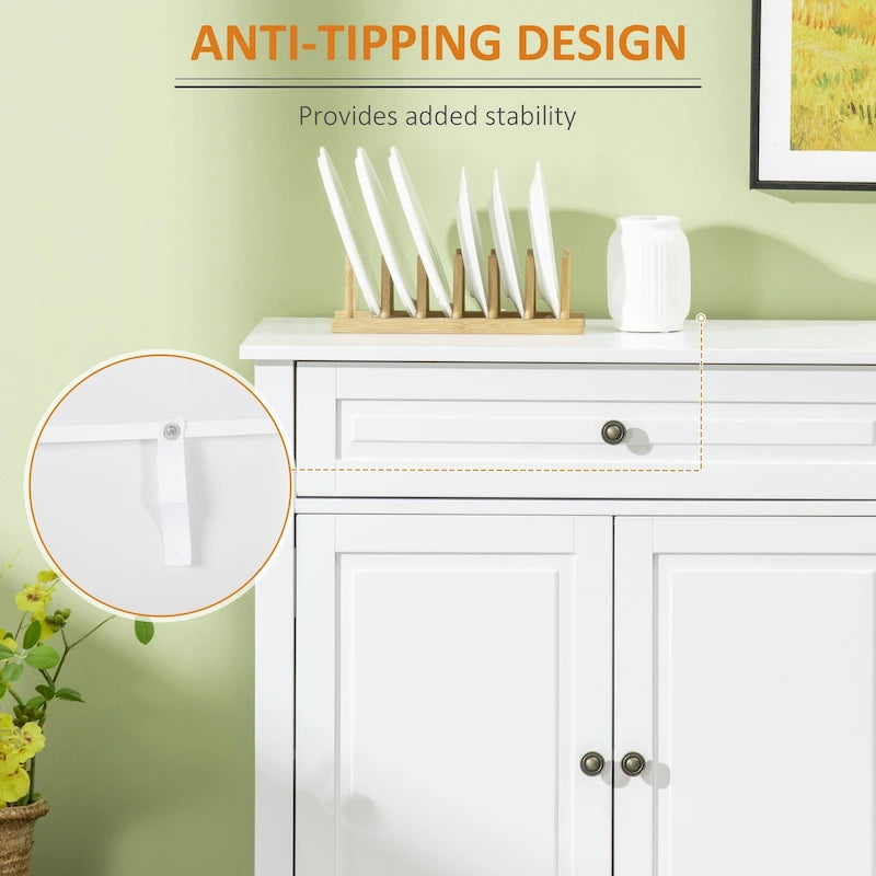 Bahut moderne avec placards de rangement