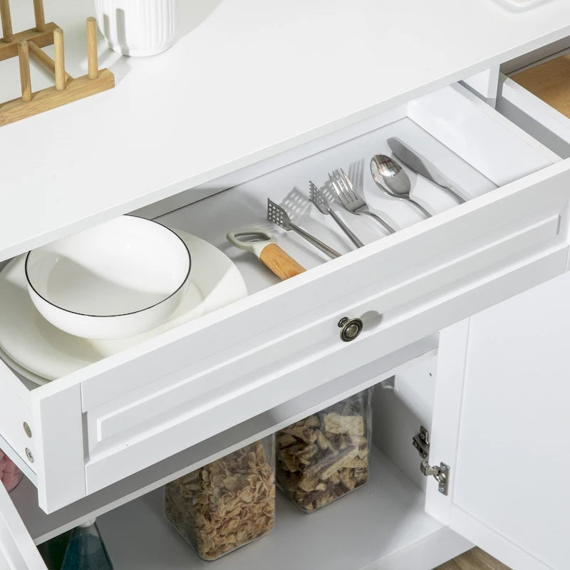 Bahut moderne avec placards de rangement