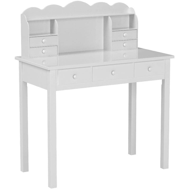Bureau avec Port USB Bureau d'ordinateur de maison avec 7 Tiroirs