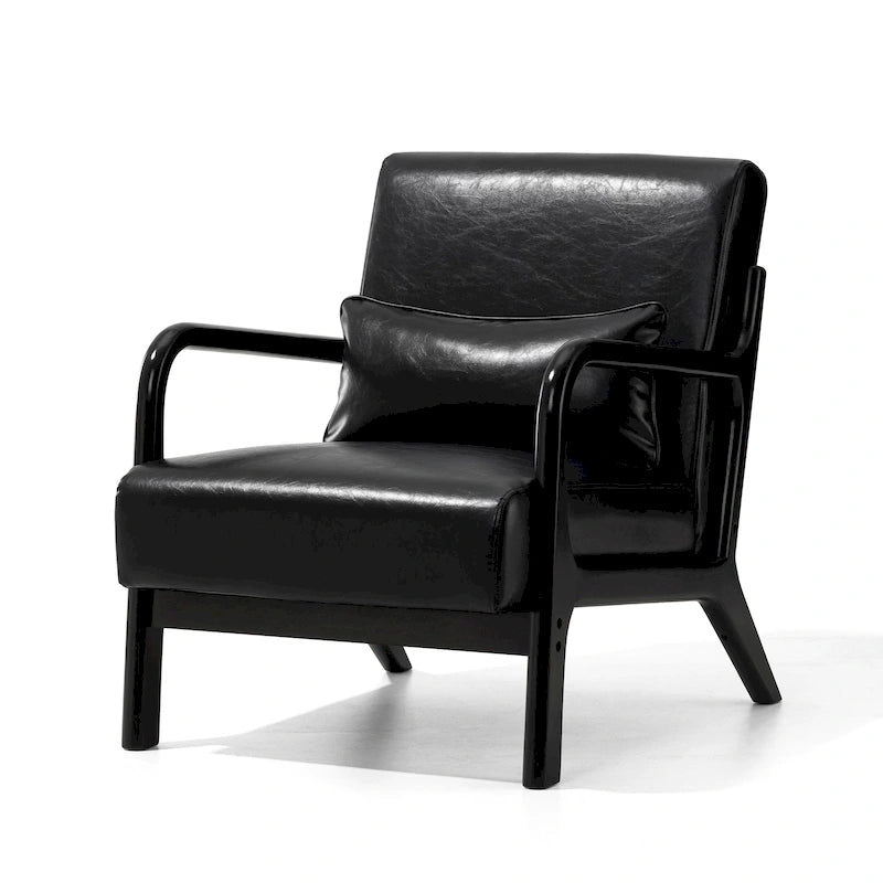 Fauteuil/relax en PU façon cuir moderne de style médiéval