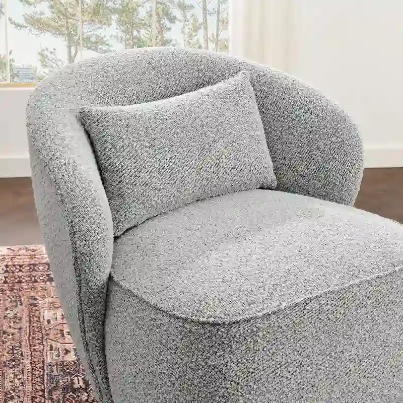 Fauteuils pivotants rembourrés (lot de deux)