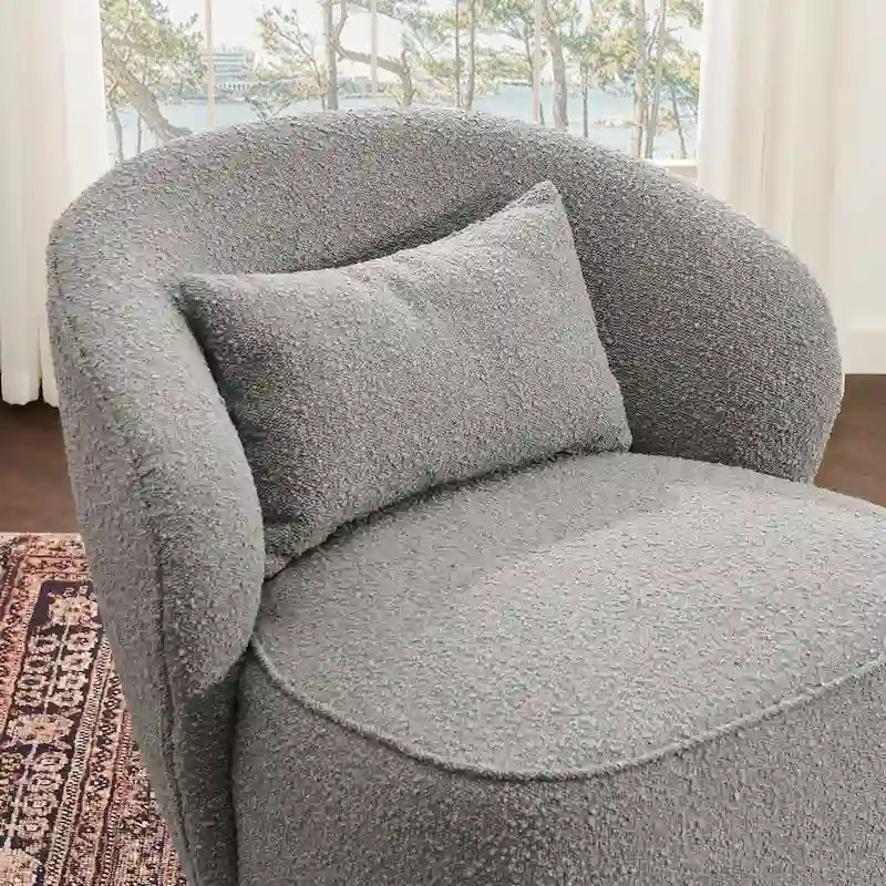 Fauteuils pivotants rembourrés (lot de deux)